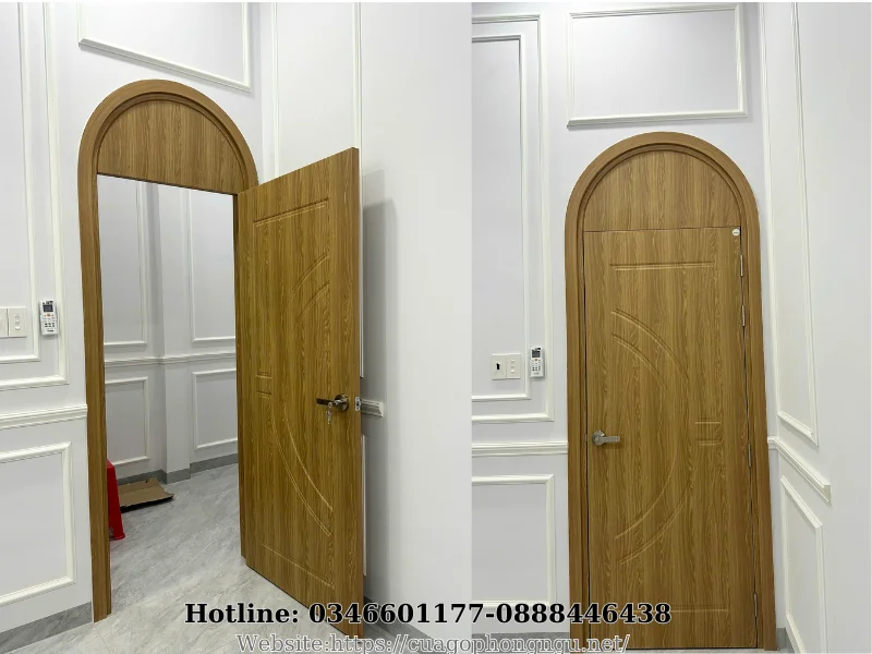 Cửa nhựa vòm Composite tại Bến lứt