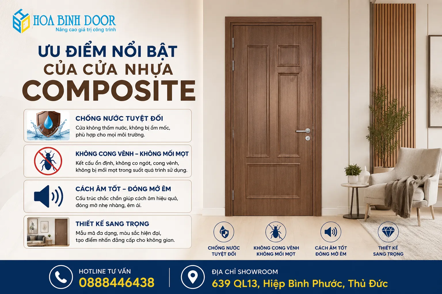 Báo Giá Cửa Nhựa Composite