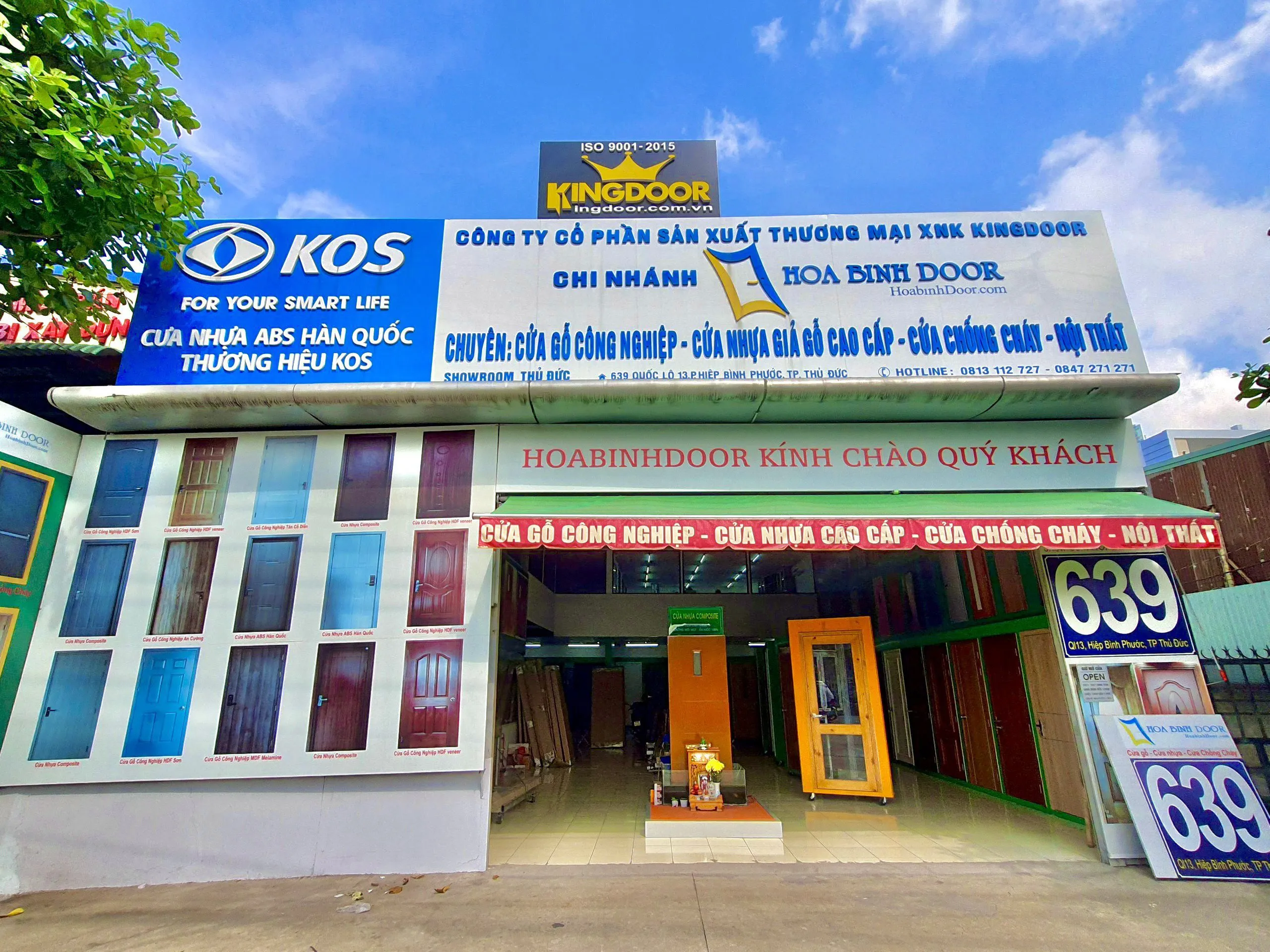Cửa Composite Chính Hãng Chất Lượng Hòa Bình Door