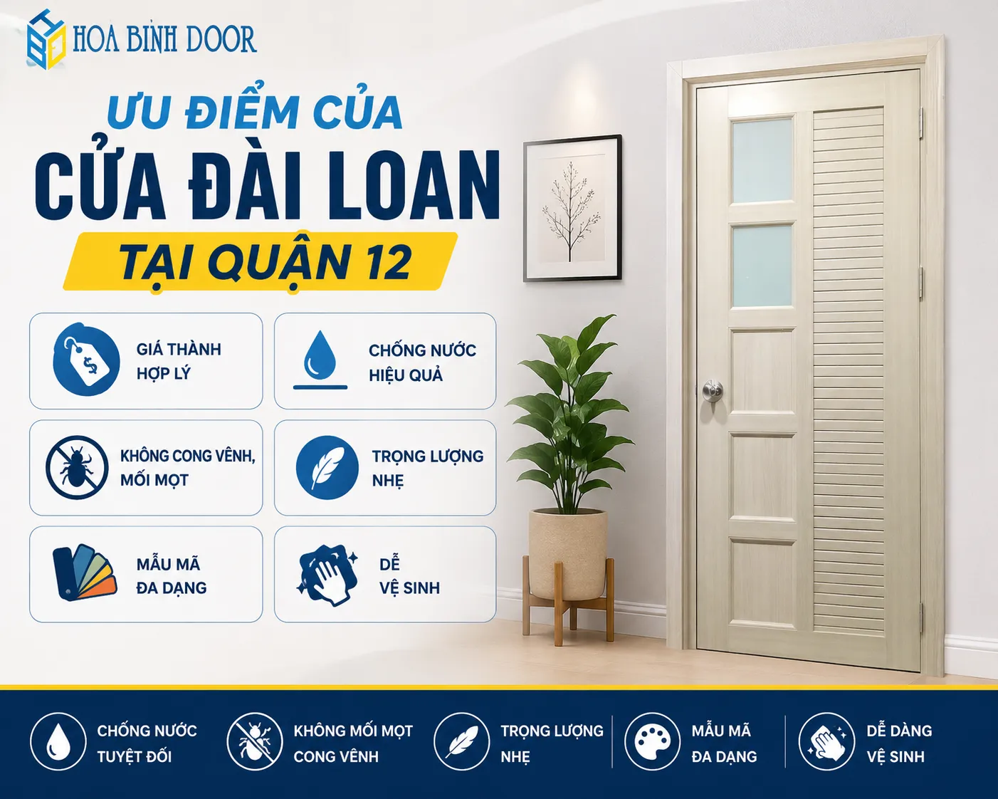 cửa đài loạn tại quận 12